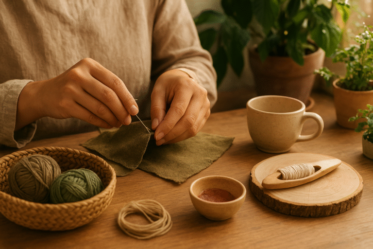 Como o artesanato contribui para um estilo de vida eco-friendly