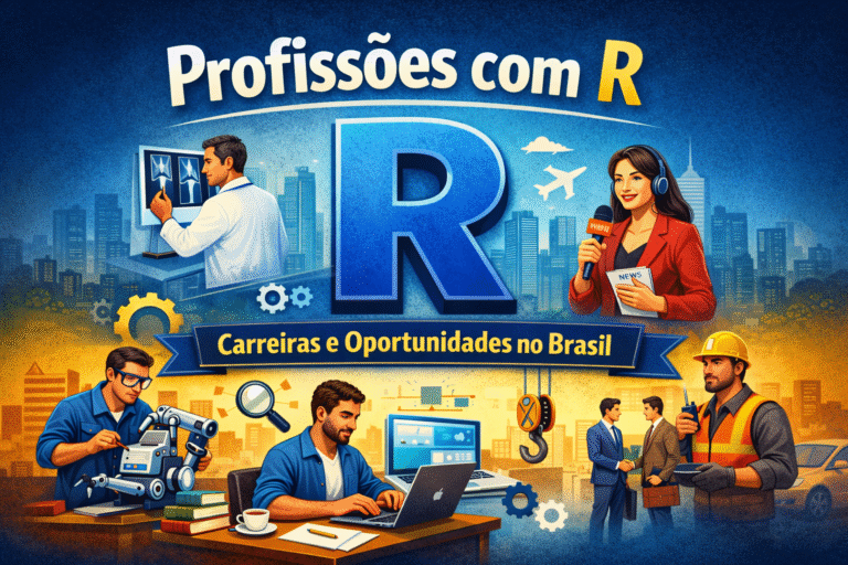 profissões com r