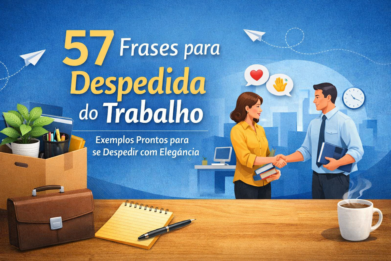 Frases para Despedida do Trabalho