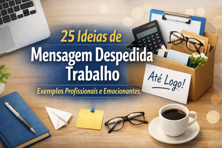 Mensagem Despedida Trabalho